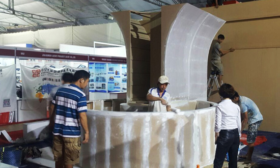 Commercial booth renovation Ho Chi Minh City