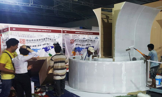 Commercial booth renovation Ho Chi Minh City