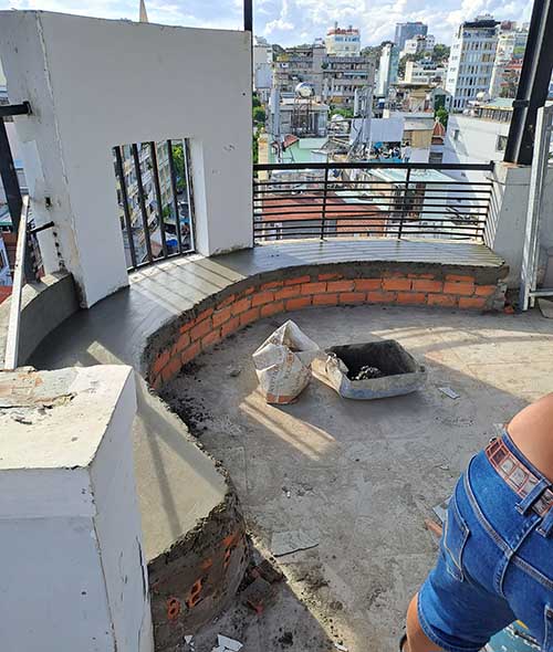 Rooftop restoration Ho Chi Minh City