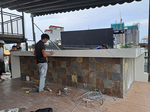 Rooftop renovation Ho Chi Minh City